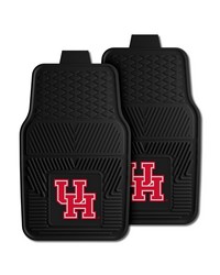 Houston Cougars 2-pc Vinyl Car Mat Set by   