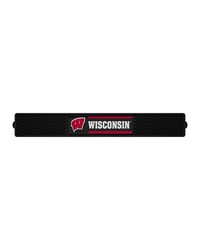 Wisconsin Badgers Drink Mat by   