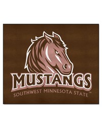 Southwest Minnesota State Mustangs Tailgater Mat by   