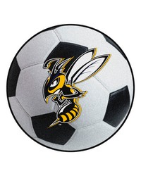 Montana State Billings Yellow Jackets Soccer Ball Mat by   