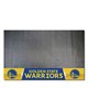 Fan Mats  LLC Golden State Warriors Grill Mat Black