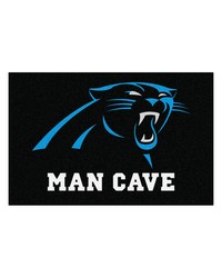 NFL Carolina Panthers Man Cave Starter Rug 19x30 by   