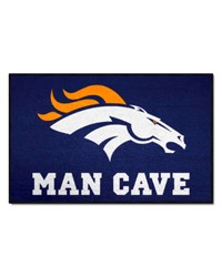 Denver Broncos Starter Mat Man Cave by   