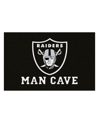 NFL Las Vegas Raiders Man Cave Starter Rug 19x30 by   