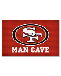 San Francisco 49ers Ulti-Mat Man Cave by   