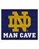 Fan Mats  LLC Notre Dame Fighting Irish Tailgater Mat Man Cave Navy