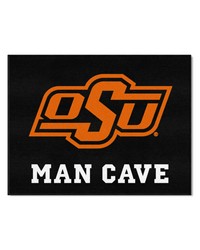 Oklahoma State Cowboys All-Star Mat Man Cave by   