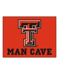 Texas Tech Man Cave AllStar Mat 34x45 by   