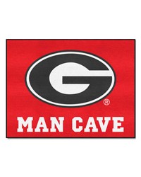 Georgia Bulldogs All-Star Mat Man Cave by   