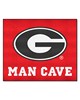 Fan Mats  LLC Georgia Bulldogs Tailgater Mat Man Cave Red