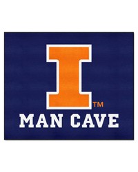 Illinois Illini Tailgater Mat - Man Cave by   