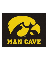 Iowa Man Cave AllStar Mat 34x45 by   