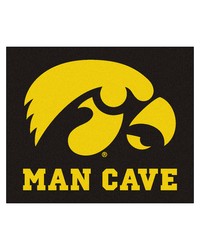 Iowa Man Cave Tailgater Rug 60x72 by   