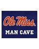 Fan Mats  LLC Ole Miss Rebels All-Star Mat Man Cave Navy