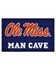 Fan Mats  LLC Ole Miss Rebels Ulti-Mat Man Cave Navy