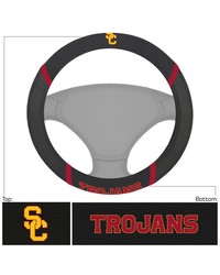 Southern California Trojans Steering Wheel Cover by   