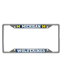 Michigan Wolverines License Plate Frame by   