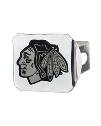 Chicago Blackhawks Hitch Cover Chrome by   