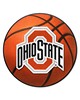 Fan Mats  LLC Ohio State Buckeyes Basketball Mat Orange