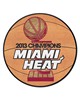 Fan Mats  LLC Miami Heat Basketball Mat Orange