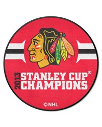 Chicago Blackhawks Puck Mat by   