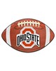 Fan Mats  LLC Ohio State Buckeyes Football Mat Brown