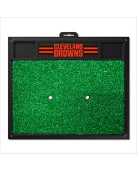 Cleveland Browns Golf Hitting Mat by   