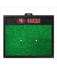 San Francisco 49ers Golf Hitting Mat by   