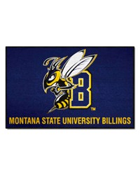 Montana State Billings Yellow Jackets Starter Mat by   