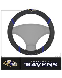 Baltimore Ravens Steering Wheel Cover by   