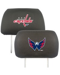 Washington Capitals Head Rest Cover by   