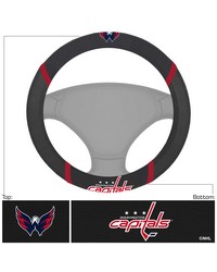 Washington Capitals Steering Wheel Cover by   