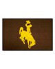 Fan Mats  LLC Wyoming Cowboys Starter Mat Brown