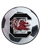 Fan Mats  LLC South Carolina Gamecocks Soccer Ball Mat White