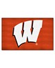 Fan Mats  LLC Wisconsin Badgers Ulti-Mat Red