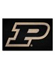 Fan Mats  LLC Purdue Boilermakers Starter Mat Black