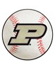 Fan Mats  LLC Purdue Boilermakers Baseball Mat White