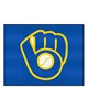 Fan Mats  LLC Milwaukee Brewers All-Star Mat Blue