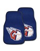 Fan Mats  LLC Cleveland Guardians 2-pc Carpet Car Mat Set Blue