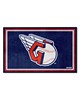 Fan Mats  LLC Cleveland Guardians 4x6 Rug Blue