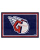 Fan Mats  LLC Cleveland Guardians 5x8 Rug Blue