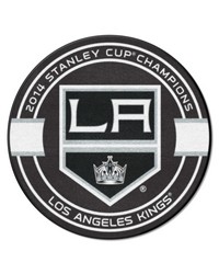 Los Angeles Kings Puck Mat by   