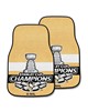 Fan Mats  LLC Pittsburgh Penguins 2-pc Carpet Car Mat Set Yellow