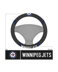 Winnipeg Jets Steering Wheel Cover by   