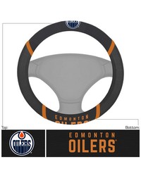 Edmonton Oilers Steering Wheel Cover by   