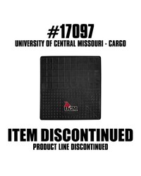 Central Missouri Mules Heavy Duty Vinyl Cargo Mat by   