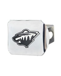 Minnesota Wild Hitch Cover Chrome by   