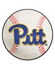 Fan Mats  LLC Pitt Panthers Baseball Mat White