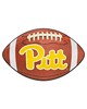 Fan Mats  LLC Pitt Panthers Football Mat Brown