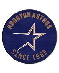 Houston Astros Roundel Mat Retro by   